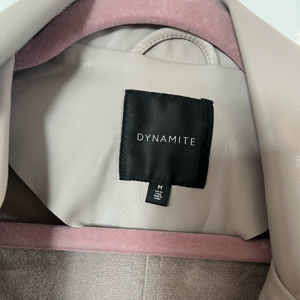 Dynamite Women's Light Mauve/Grey Jacket - Picture 5 of 5